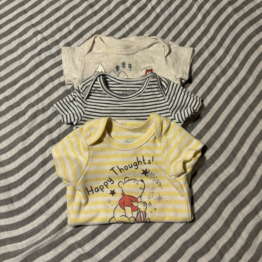 3PACK infant bodysuit